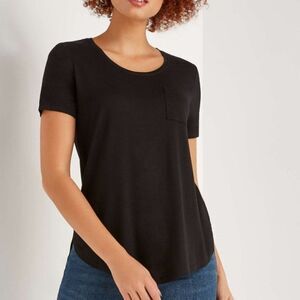 Joe Fresh Black Boyfriend Tee size S